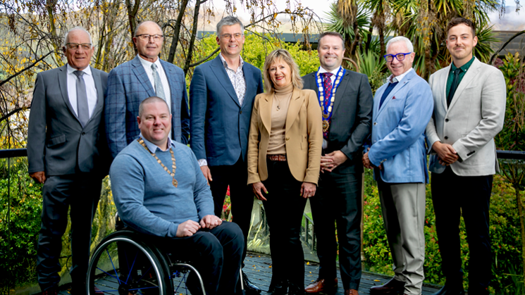 Group photo of the Wānaka-Upper Clutha Community Board